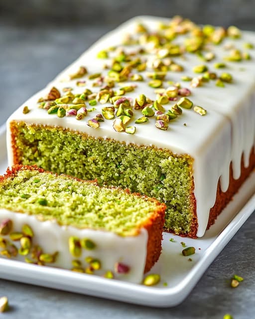 Pistachio Lemon Breakfast Bread