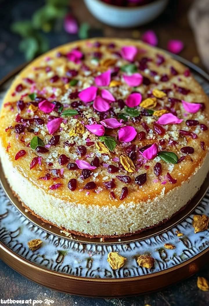 Vegan Persian Love Cake